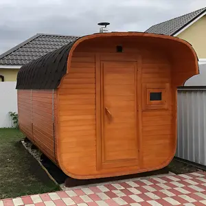 Outdoor Family Garden Shower Steam Sauna Combination