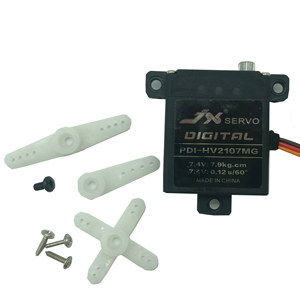 Motor Digital PDI-HV2107MG de 7 kg, 0.12 Segundos, 7.4 V, Totalmente Metálico para Aviones RC de Ala Fija, Helicópteros, Juguetes y Modelos - Product Image 4