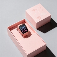 Boîte à montre personnalisée avec tiroir coulissant, emballage en papier pour montre intelligente pour enfants, montre-bracelet pour étudiants, boîte cadeau avec impression de logo