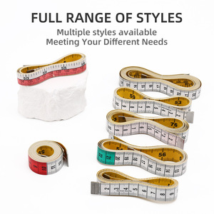 เทปวัดตัวแบบพกพา สีสันสดใส ขนาด 150 ซม. สำหรับงานเย็บปักถักร้อย  แบบสอง<span class=keywords><strong>ด้า</strong></span>น - Product Image 4