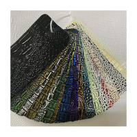 Échantillon Gratuit : Similicuir PVC pour Ameublement, Sacs à Main, Cuir Synthétique, Cuir Crocodile, Décoration de Sièges de Voiture, Imperméable et Anti-taches