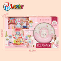 Accessoires de meubles de maison de poupée Salon Salle à manger Meubles de maison de poupée Jouets de jardin d'enfants Jouets de simulation
