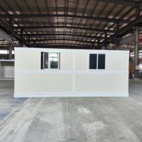 Maison préfabriquée modulaire pliable, maison conteneur pliable pour hébergement temporaire et bureau de chantier