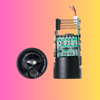 Mini Sensor Láser de Medición de Distancia de 905nm, 3-600m, 412141mm, Módulo UART TTL con Láser Indicador de 650nm Opcional