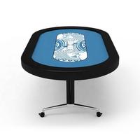 YH Offre Spéciale 90 pouces Style Américain Personnalisé Table Feutre Pliant Texas Hold'em Table