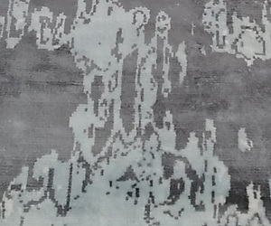 Tapis en Viscose tissé à la main de luxe brodé imprimé professionnel doux soyeux lisse anti-dérapant tapis de chambre Durable pile moyenne - Product Image 2