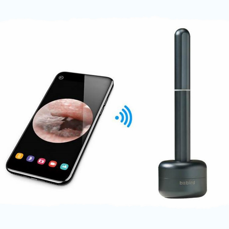 Bebird X17 Pro 1080P из нержавеющей стали ушной эндоскоп видео otoscope с Wifi микро камера