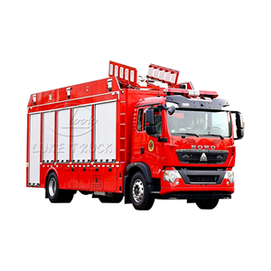 Camion d'éclairage mobile SINO Howo pour le soutien lumineux sur site en cas d'incendie - Product Image 1