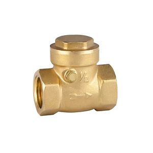 DN15 để DN100 Brass ngang kiểm tra van cho nước shutoff OEM tùy chỉnh - Product Image 1