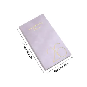 Agenda de Productivité A5 en Cuir 2026 – Système de Gestion du Temps <span class=keywords><strong>365</strong></span> Jours, Feuilles Mobiles, Reliure Cousue, Coins Arrondis, Cadeau Personnalisé - Product Image 2