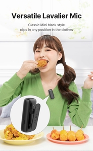 Ulanzi J12 Microphone Lavalier <span class=keywords><strong>sans</strong></span> <span class=keywords><strong>fil</strong></span> <span class=keywords><strong>micro</strong></span>-cravate 20M enregistrement Audio vidéo pour Smartphone Android pour iPhone 15 16 DJI <span class=keywords><strong>Action</strong></span> 5 - Product Image 2