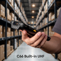 Escáner de Código de Barras 2D Chainway C66, PDA con NFC, Android 13.0, Lector RFID UHF Integrado, PDA Portátil con GMS