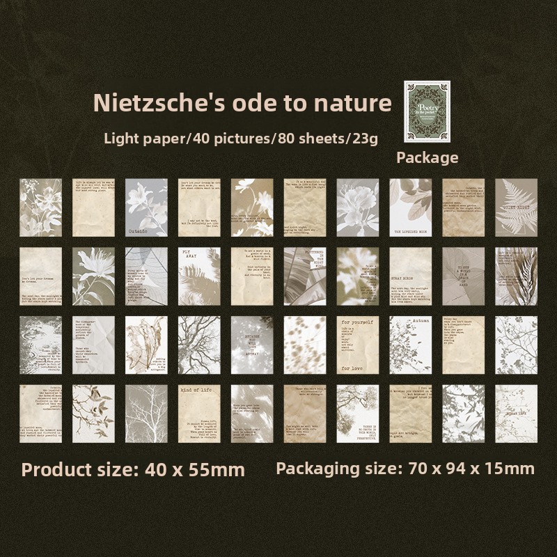 B Poemas sobre la naturaleza de Nietzsche
