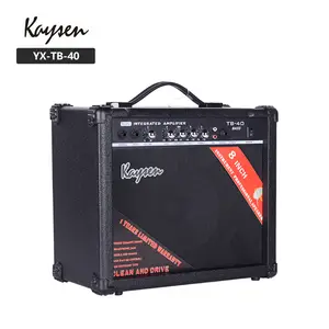 Kaysen amplificador de baixo guitarra 40 w, preto/laranja para venda