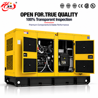 Generator Diesel Super Silent Kedap Suara 60kva 80kva 100kw Parkins Tipe Tahan Hujan