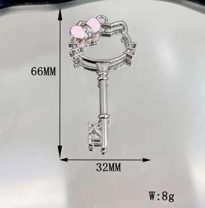 جديد حجم كبير كيتي سحر المعادن للخردة Kawaii الاكسسوارات سحر تزيين الأظافر - Product Image 3