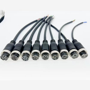 Câble d'extension vidéo GX20 avec connecteur aviation 2-12 broches, double tête mâle-femelle - Product Image 2