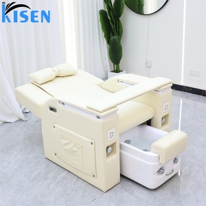 เก้าอี้นวดสปาเท้าสำหรับทำเล็บมือและเล็บเท้า รุ่น KISEN Modern Best Luxury Head Spa Equipment Lounge ระดับมืออาชีพ สำหรับร้านทำเล็บ - Product Image 3