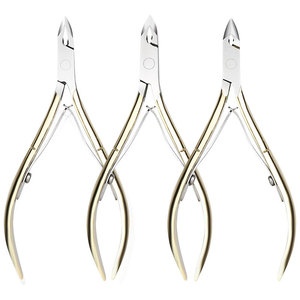 Pince à cuticules Paie 10,5 cm en acier inoxydable ultra-affûté pour le soin des ongles - Product Image 4