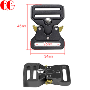 <span class=keywords><strong>Hebilla</strong></span> de Liberación Lateral <span class=keywords><strong>Cobra</strong></span> de Aleación de Zinc de Alta Resistencia, Ajustable de 10-50 mm de Diámetro Interior, <span class=keywords><strong>Hebilla</strong></span> de Liberación Rápida para Accesorios de Bolsos y Cinturones - Product Image 2