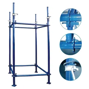 Props Strong Support Force Steel Shoring Metallic Scaffolding Prop Adjustable For Building Construction