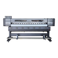 1,9 m 6 pies xp600/i3200 cabeza gran formato eco solvente impresora Plotter máquina Digital vinilo Banner rollo a rollo máquina impresora