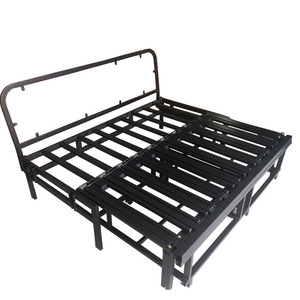 C80 أريكة سرير قابلة للطي بتصميم عصري متعددة الوظائف، خيارات 1.8 و 1.5 متر لغرف المعيشة في الشقق الصغيرة، مع إطار معدني - Product Image 5