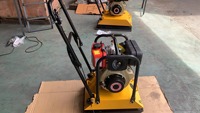 Compacteur à plaques vibrantes pour asphalte JINYAO C90, moteur 5,5 CV, force centrifuge 13 kN, profondeur de compactage 25-50 cm, facile à utiliser