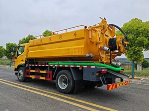 Manual transmission <b>suction</b> truck, equipped with a vacuum <b>pump</b>, used for septic tank <b>suction</b>, 12-wheel vacuum <b>suction</b> truck - Product Image 5