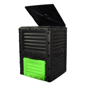 300L Vườn 80 Gal màu mỡ màu đen màu xanh lá cây ngoài trời <span class=keywords><strong>compost</strong></span> bin Thùng TUMBLING composter - Product Image 5