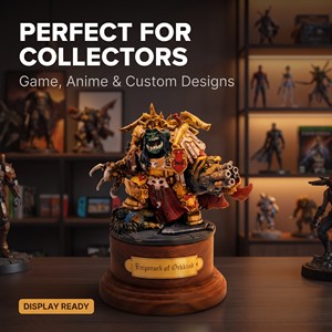 Figuras de Anime y Personajes de Videojuegos Impresas en 3D Personalizadas, Servicio de Impresión 3D, Figura Coleccionable de Escritorio de Alta Definición, OEM ODM - Product Image 2