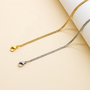 <span class=keywords><strong>Lunettes</strong></span> de soleil à mailles cubaines, luxe, plaqué or 18K, cordon, en acier inoxydable, porte-<span class=keywords><strong>lunettes</strong></span>, chaîne <span class=keywords><strong>2022</strong></span> fine, sangle de masque, 10 pièces - Product Image 5