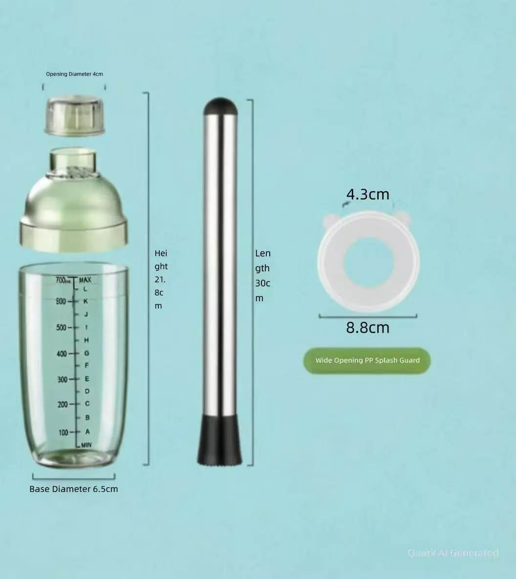 1000ml Three-piece set