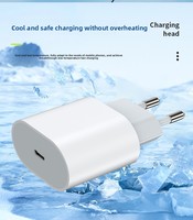 Adaptateur secteur 20W, chargeur de téléphone avec type C PD3.0, prise universelle EU UK, chargeur super rapide USB C, adaptateur secteur pour iPhone