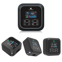 Bottes de compression d'air numériques électriques sans fil médicales portables avec 6 chambres, rechargeables pour usage domestique