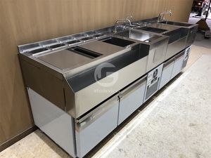 Estación de barman portátil, estación de bar para cócteles, mesa de barman - Product Image 2