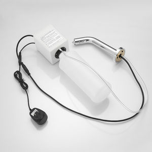 Distributeur de savon moussant mural chromé sans contact, à capteur infrarouge automatique, pour usage commercial, domestique et hôtelier - Product Image 5