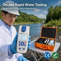 Analyseur portable TR-208H pour la DCO et l'azote ammoniacal, testeur multiparamètres de la qualité de l'eau pour la surveillance d'urgence des eaux usées