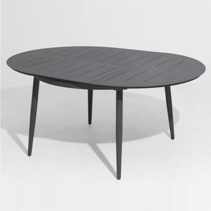 ชุดโต๊ะรับประทานอาหารอลูมิเนียม9ชิ้นพร้อมโต๊ะยืดได้ดีไซน์ทันสมัย - Product Image 6