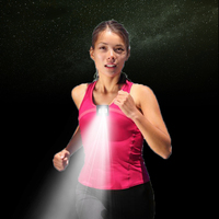 Lampe frontale rouge à Led COB, Rechargeable par USB, fonction casque, pratique, avec clip, idéal pour la pêche ou la course à pied, 500lm