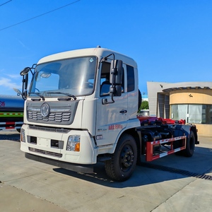 Trung Quốc Nhà Sản Xuất Trực Tiếp Bán Nhiệm Vụ Nặng Nề Móc Nâng Xe Tải Rác 18 Tấn Công Suất Lớn Di Động Chất Thải Trạm Compactor - Product Image 1