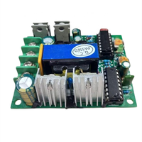 Module convertisseur de puissance DC-AC 150W à onde modifiée, 12V DC vers 220V 50Hz/60Hz, carte de circuit d'onduleur, amplificateur de batterie au lithium