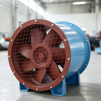Ventilateur extracteur axial anti-explosion résistant aux hautes températures, avec pales en acier inoxydable, moteur électrique en cuivre OEM pour usage agricole