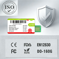 OEM ODM Potmagic S100 Enregistreur de température USB à usage unique pour la logistique de la chaîne du froid, personnalisé, capacité de 90 cycles/jours