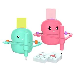 Robot de Dibujo Interactivo Innovador para Niños, Producto Educativo Inteligente para el Hogar, para el Aprendizaje y Entrenamiento Artístico con Tarjetas de Dibujo - Product Image 4
