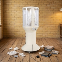 Machine à rembourrer les jouets en peluche semi-automatique Seanoel pour usage commercial, avec logo personnalisé, équipement de remplissage en coton en libre-service pour enfants