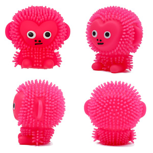 Juguetes <span class=keywords><strong>de</strong></span> peluche con forma <span class=keywords><strong>de</strong></span> <span class=keywords><strong>mono</strong></span>, multicolor, para aliviar el estrés, juguetes sensoriales suaves y púas para niños, recuerdos <span class=keywords><strong>de</strong></span> fiesta. - Product Image 3