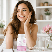 Comprimés OEM pour les cheveux, la peau et les ongles |   Formule Triple Beauté Biotine + Zinc + Sélénium |   Soutien au bien-être des cheveux, de la peau et des ongles