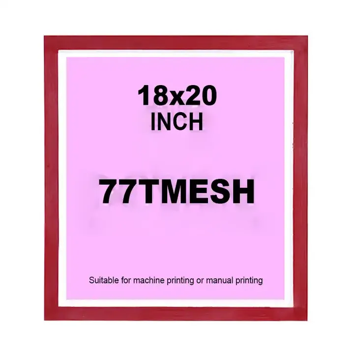 Attractive Price Serigraphy Pre-stretched High Tension Silk Screen Printing Frames with Mesh
