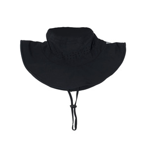 Chapeau de <span class=keywords><strong>soleil</strong></span> d'été unisexe à large bord, séchage rapide, coupe-vent, couleur unie, respirant, avec cordon de serrage, style pêcheur - Product Image 4